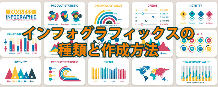 インフォグラフィックスの種類と作成方法