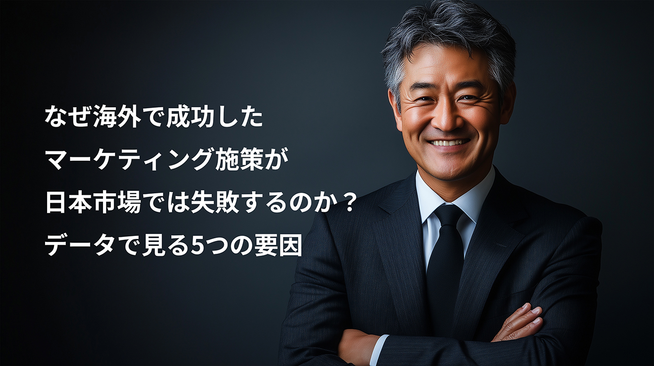 日本市場のマーケティング施策