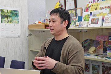 パラリンアート村山氏